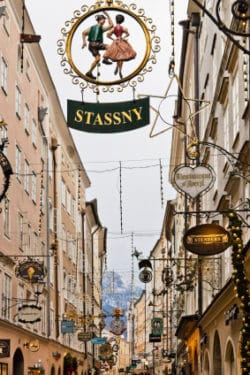 metal copper and iron hang signs