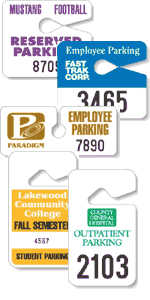 Park Entry Pass Tags
