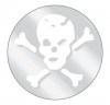 Skull & Bones Helmet Pride Stickers Decals