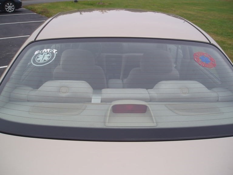 Car Decals Window Defrosters Tints Weather Resistance Visigraph
