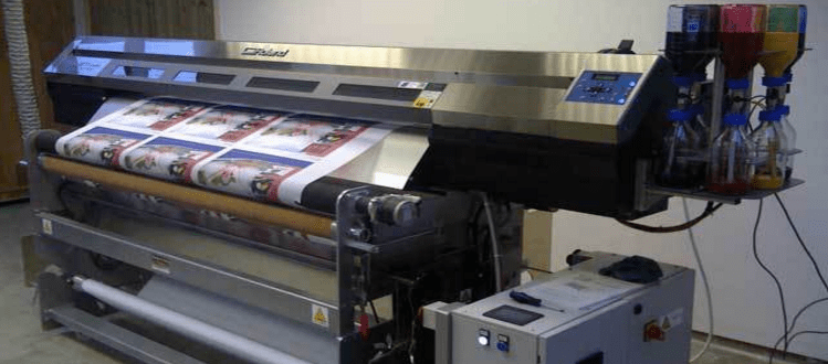 Dye sub banner printer