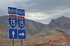 Interstate Highway Traffic Signs