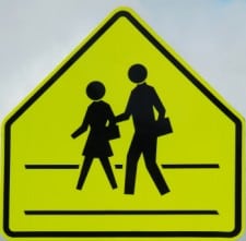 School Zone Traffic Street Signs