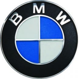 BMW metal logo