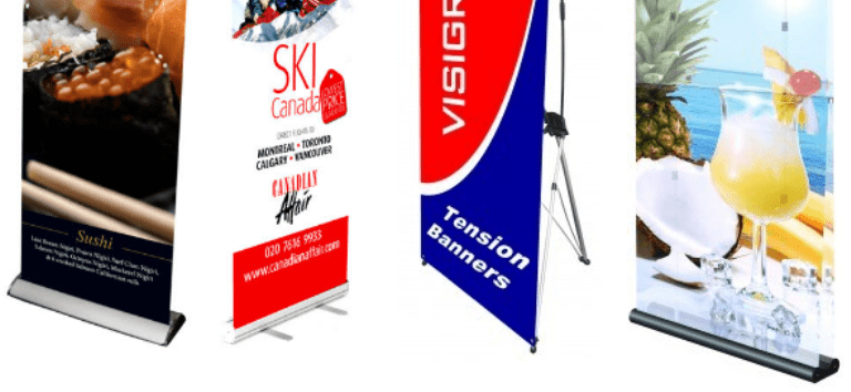 YOUNIQUE Printed Roller Banner/Pop/Pull up Exhibition Stand BANNER1 