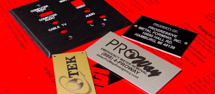 Custom Aluminum Labels