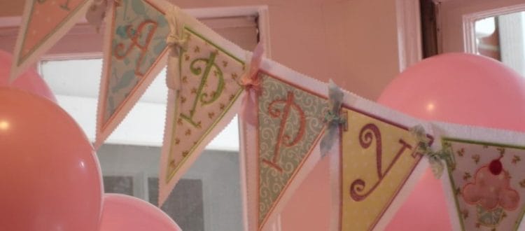 DIY Happy Birthday Banner