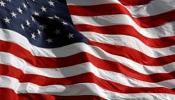 american flag banner