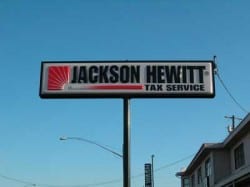 internally illuminated shop sign