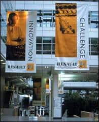 hanging printed banners