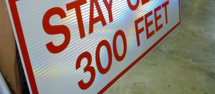 USDOT approved Reflective Road Highway or Street Traffic Signs Visigraph