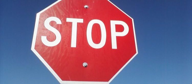 Standard Stop Signage