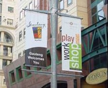 polyvinyl plastic outdoor banners