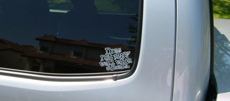 car window stickers