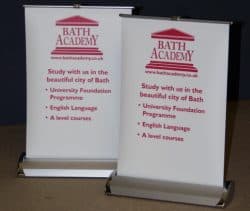 roll up fabric banners