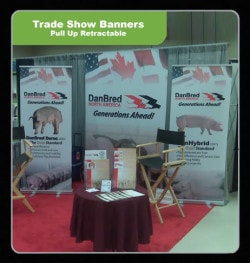 Trade show banners