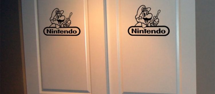 Nintendo Door Decals