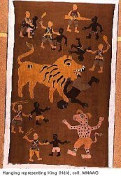 King Glele Applique