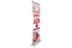Two Sided pull up vinyl banner