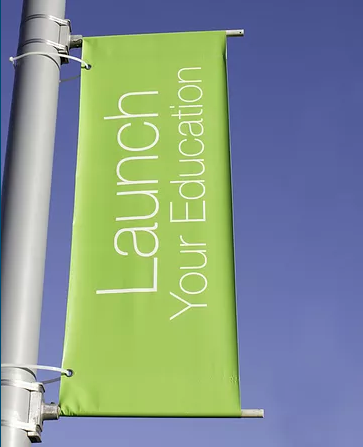 Fabric Pole Banner