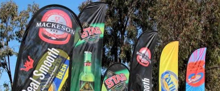 dye sublimated flag banners