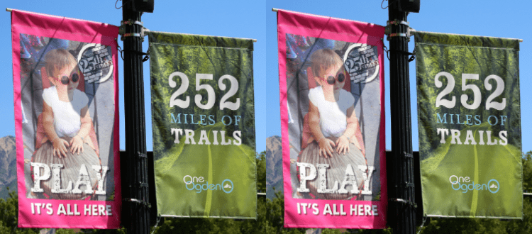 Double Sided Fabric Banners