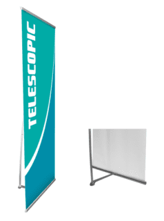 L Banner Stands