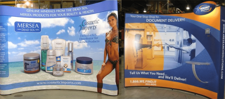 Pop Up Trade Show Displays