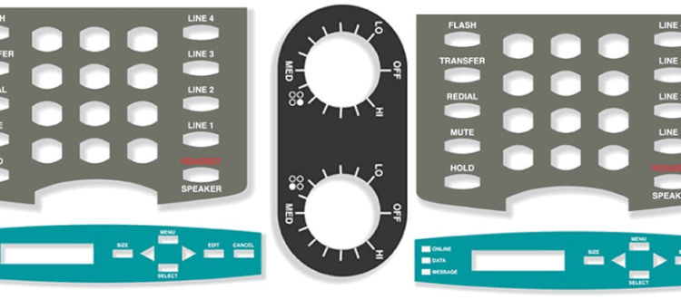 Control Panel Decals