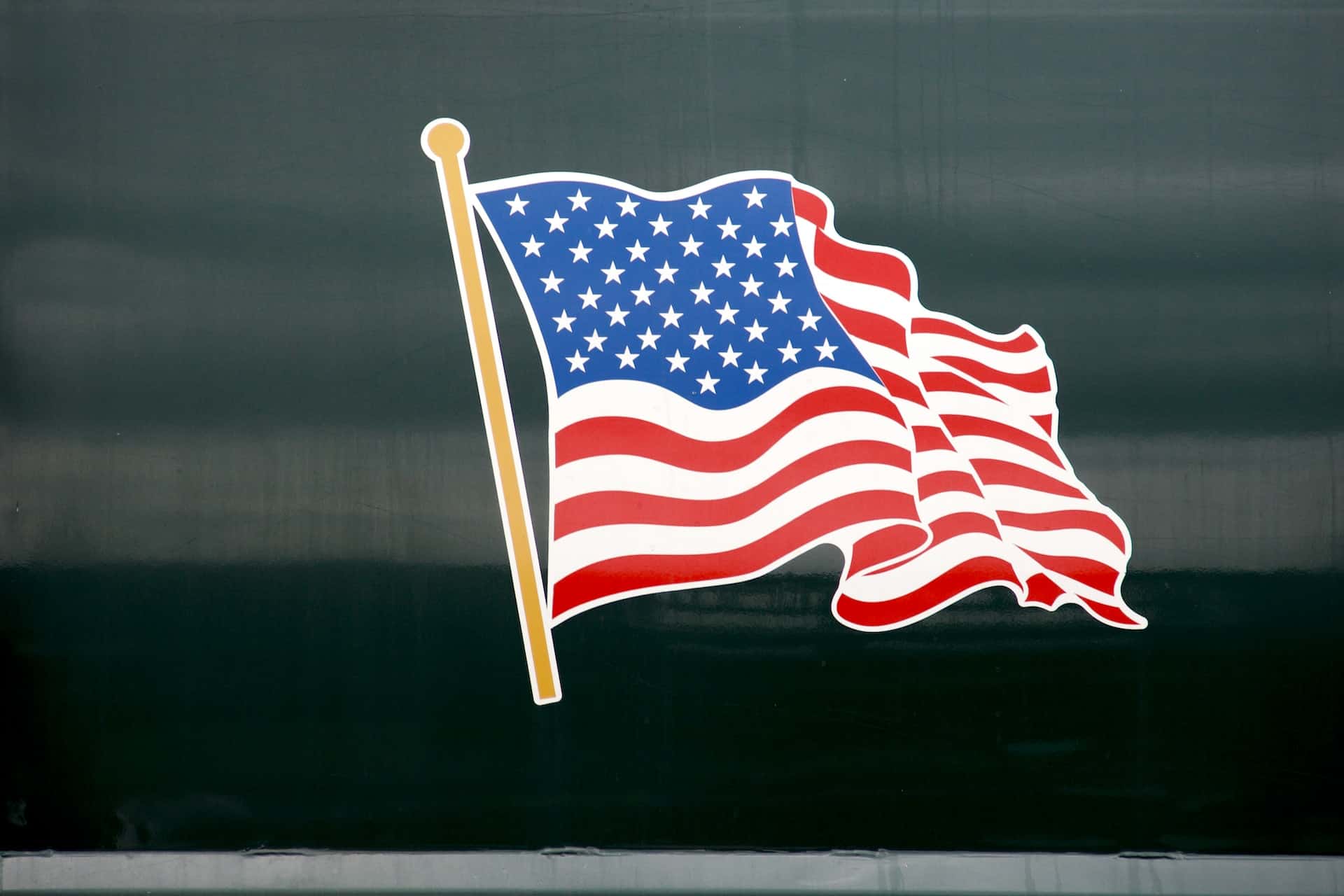 United States Flag Decals 