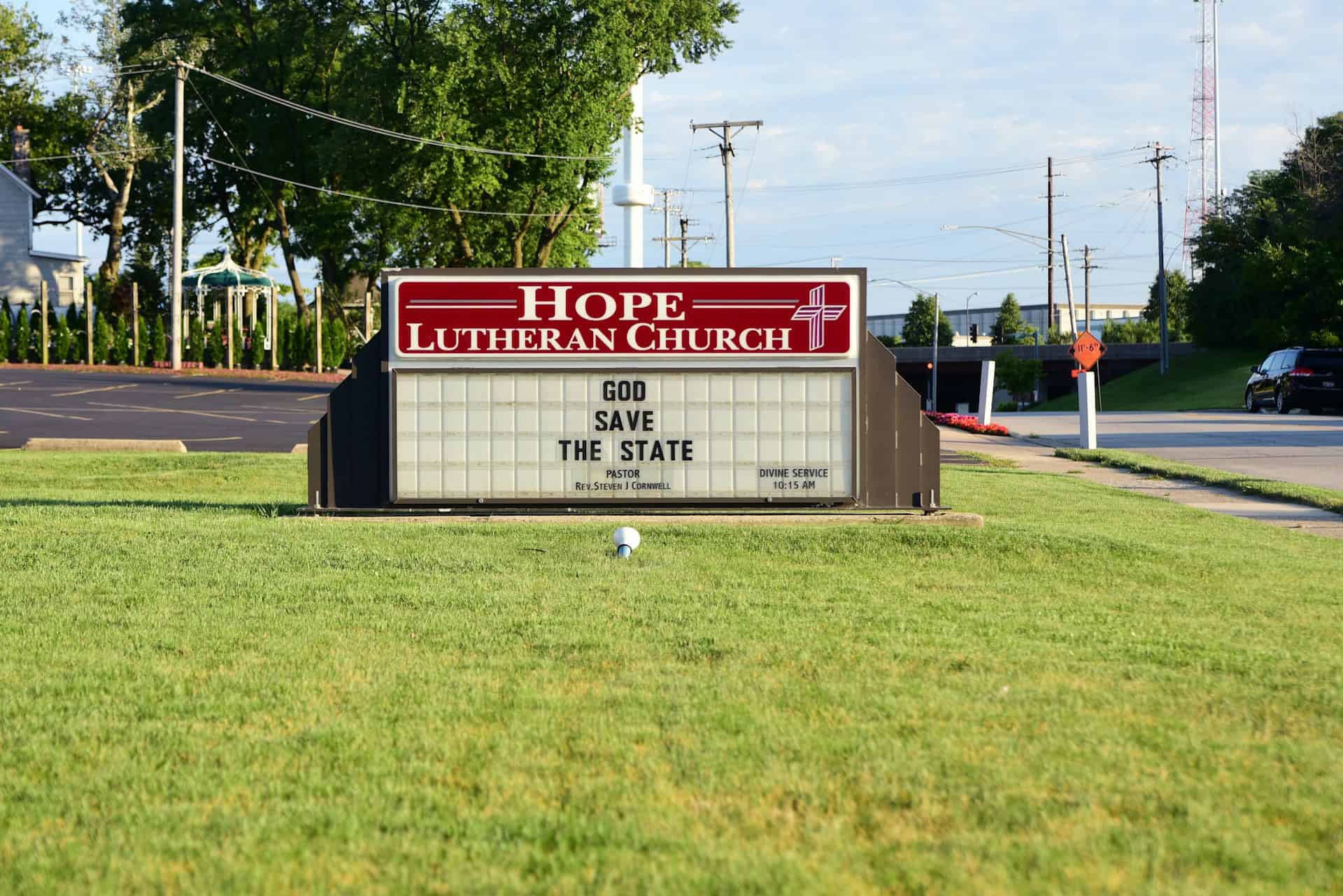 Reader Board Letters