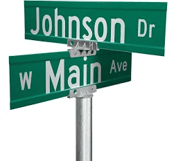 Custom Street Signs