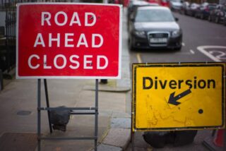 Road Work Construction Signs