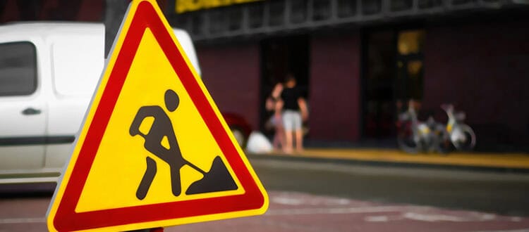 Highway Construction Signs