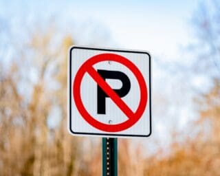 No Parking Sign