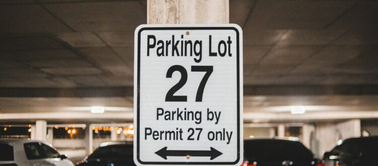 Parking Lot Signs