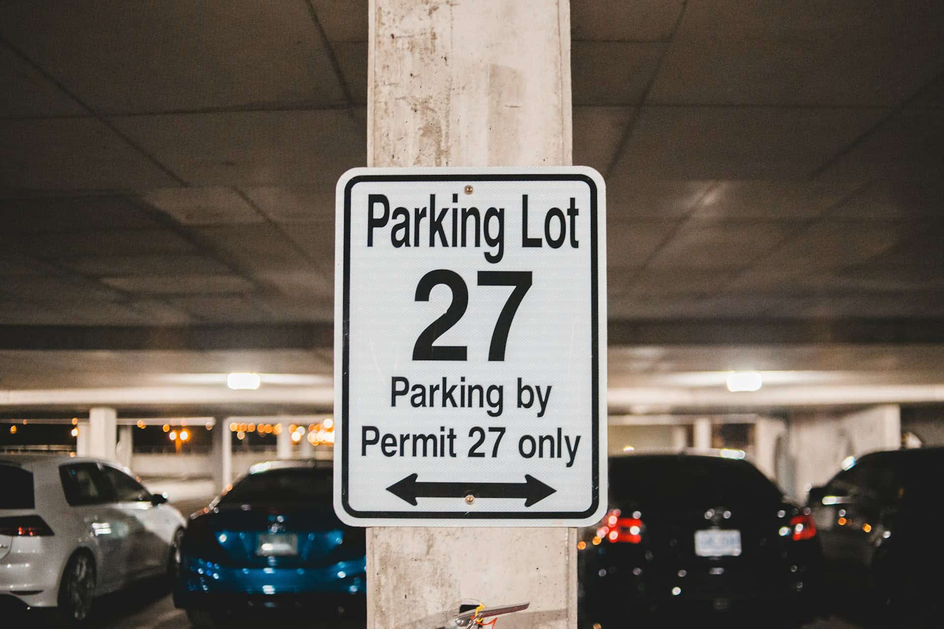 Parking Lot Signs